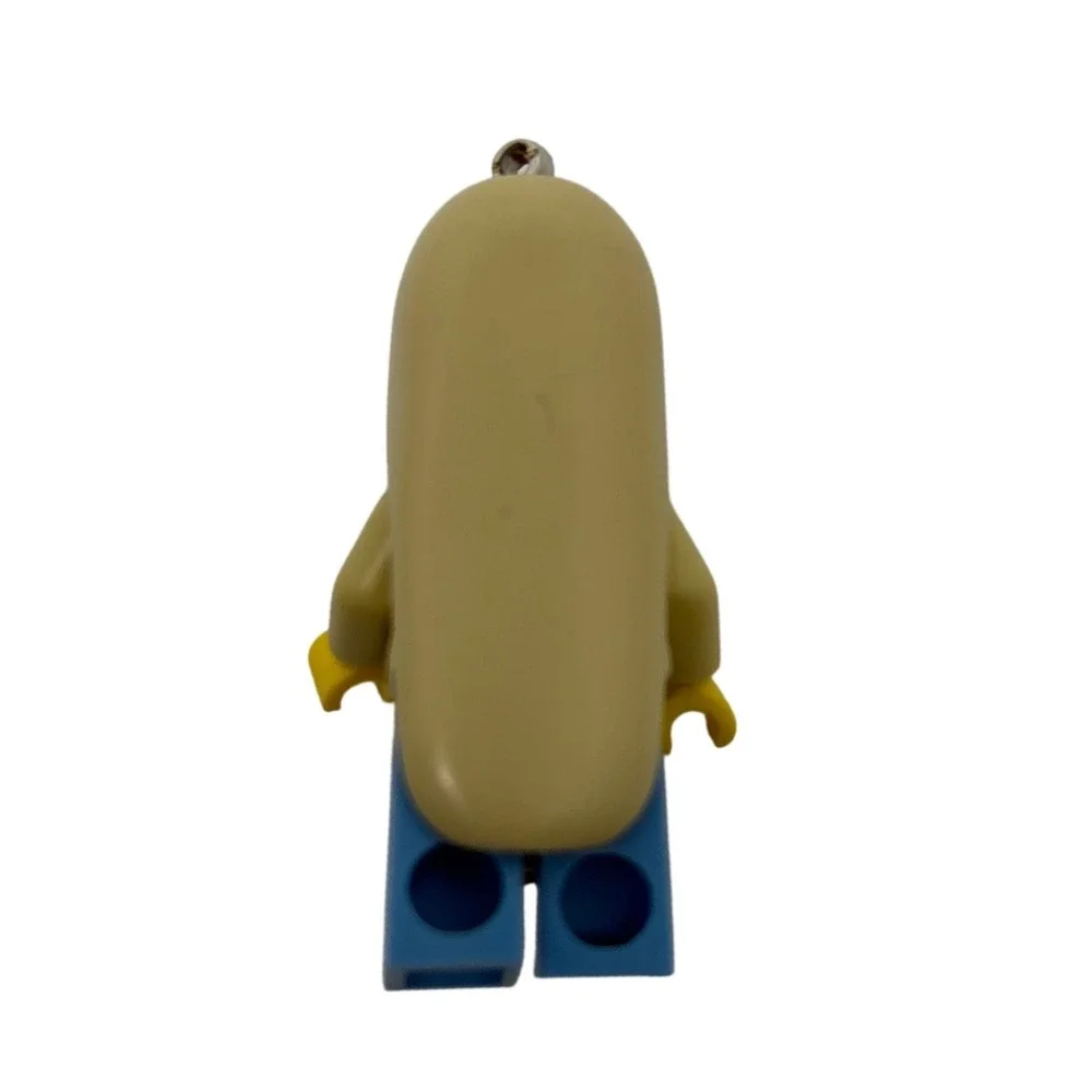 LEGO Hot Dog Man Minifigure Keychain Series 13 Food Suit Bag Charm 853571